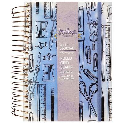 PAPERAGE Dotted Journal Notebook, (Mint), 160 Pages, Hardcover, 5.7” x 8”