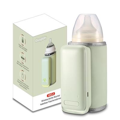 Portable Baby Bottle Warmer 5200mAh Battery Powered, Wireless