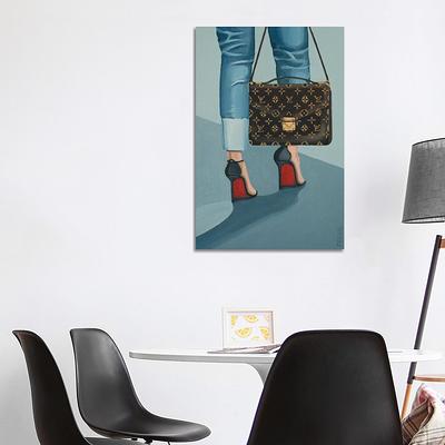 Chanel Bag Canvas Print by Julie Schreiber