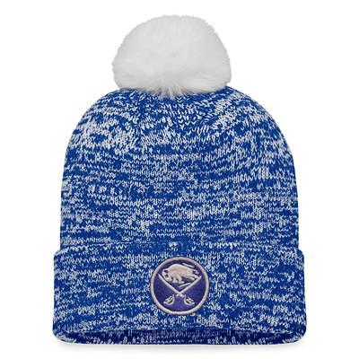 New Era NFL Indianapolis Colts Beanie Royal Blue White Pom Knit Hat