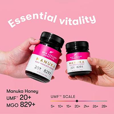 Comvita Manuka Honey (UMF 5+, MGO 83+) | New Zealand's #1 Manuka Brand |  Raw, Wild, Non-GMO | Superfood for Daily Vitality | 17.6 oz