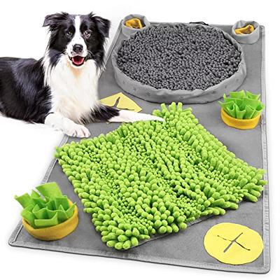 Snuffle Mat for Dogs, Sniff Mat Interactive Dog Puzzle Toys, Enrichment  Snuffle