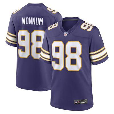 William Kwenkeu Minnesota Vikings Women's Black Name & Number Logo