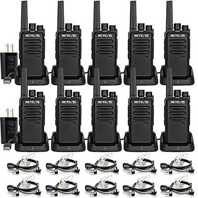 Retevis RT22S Gmrs Radio 2 Packs Long Range Rechargeable Walkie Talkies for  Adults 