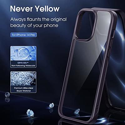 CASEKOO for iPhone 15 Pro Case Matte Shockproof, [Never Yellow] [10FT  Mil-Grade Drop Protection] Translucent Slim Cover Women Men iPhone 15 Pro  Phone