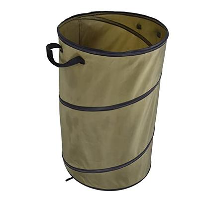 FOUF Collapsible Trash Can, 30 Gallon 113L Pop Can and Leaf Bag