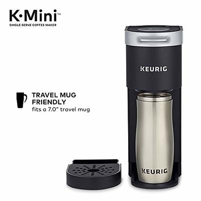 Keurig K-Slim Single-Serve K-Cup Coffee Maker, Black and Keurig Standalone  Milk Frother, Black