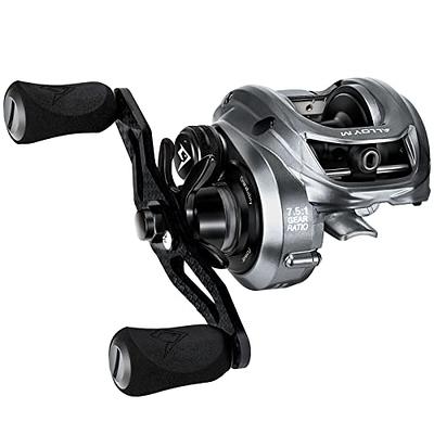 Piscifun Alloy M Baitcasting Fishing Reel, Aluminum Frame Baitcaster Reel,  22Lbs Max Drag, 7.5:1 Gear Ratio Low Profile Fishing Reel, Saltwater/ Freshwater Casting Reel (Right Handed) - Yahoo Shopping