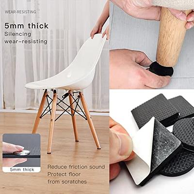 Yelanon Non Slip Furniture Pads -24 pcs 2'' Furniture Grippers Hardwood  Floors, Non Skid for Furniture Legs,Self Adhesive Rubber Feet, Anti Slide