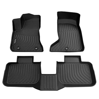 KELCSEECS Floor Mats Custom for Toyota Camry 2018-2023 Not for AWD  Waterproof Car Mats All Weather Mats Guard Heavy Duty TPE Automotive Floor  Liners Front& Rear Row Full Set Accessories Black 