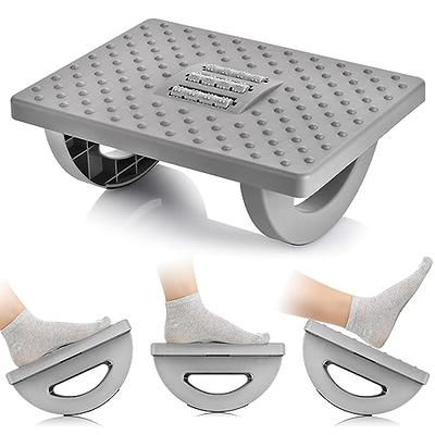 Under Desk Foot Rest, Rocker Footrest Office Led Rest, Foot Stool