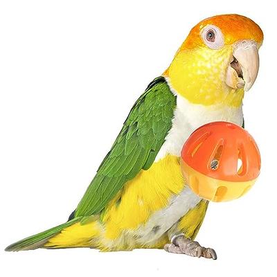 2 Pack Bird Rope Perch, Bird Rope Swing Perch, Bird Cage Stand Pole Accessories, Bird Standing Climbing Toy for Parrot Parakeet Budgies Cockatiels