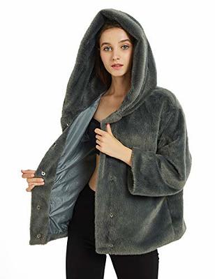 Lomon Womens Fuzzy Fleece Vest, Casual Warm Sleeveless Zip Up Sherpa Vest  Jacket with Pockets for Fall/Winter : : Clothing, Shoes 