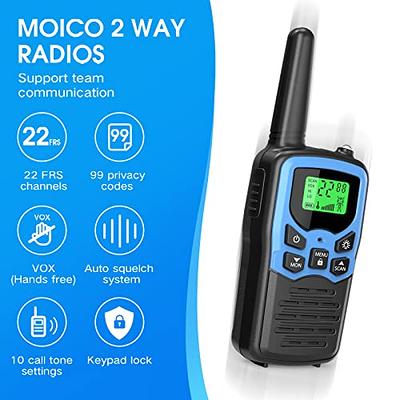 Wishouse Walkie Talkies for Kids,Adults 2 Way Radio Long Range