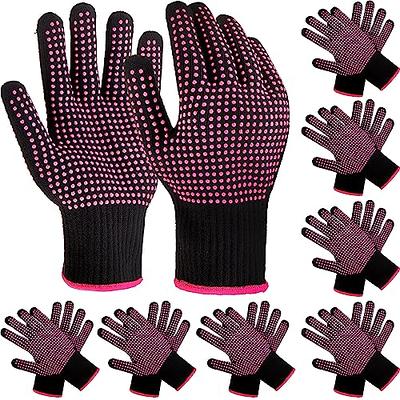 Suhine 20 Pcs Heat Resistant Gloves with Silicone Bumps Professional Heat  Resistant Gloves for Hair Styling Curling Heat Resistant Work Gloves for  Flat Iron Wand Hot Sublimation Gloves - Yahoo Shopping