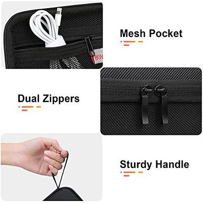 Canboc Hard Travel Case for Portable Handheld Inhaler Nebulizer, Home  Compression Nebulizer for Adults and Kids, Mesh Pocket fit Packets of  Medication