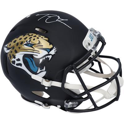 Terrace Marshall Jr. Carolina Panthers Autographed Riddell Black Matte Alternate Revolution Speed Mini Helmet