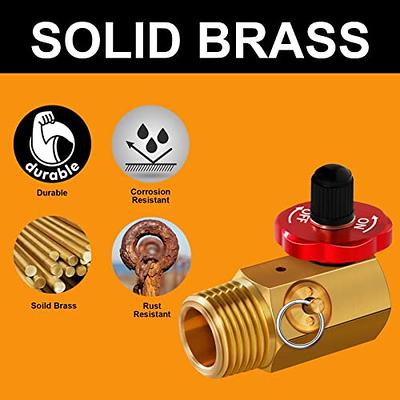 Brass Nozzle for Pressurized Tanks