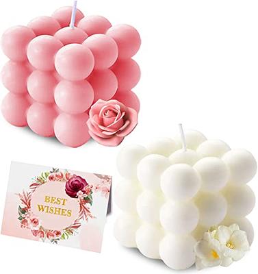 Scented Bubble Candles Gifts Set for Women, Large Candles for Home Decor  Scented, 2 x 5.4