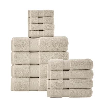 Martha Stewart Collection Plush Bath Towel Collection, 100% Cotton