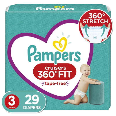 Pampers Cruisers 360 Fit Diapers, Active Comfort, Size 6, 19 ct