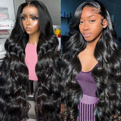 Subella 13x4inch Lace Front Wigs Human Hair Pre Plucked Hairline