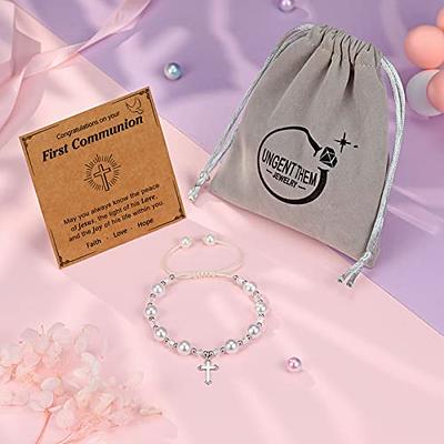 First Holy Communion Pearl Bracelet – Marrone Market