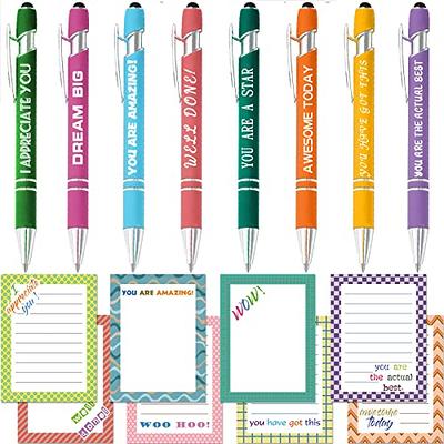 Kosiz 50 Sets Retractable Bamboo Pens and Pocket Kraft Notebooks with  Inspirational Keychains, Employee Appreciation Gifts Inspirational Notebooks  Office Gifts for Women Men Nurse Teacher (Awesome) - Yahoo Shopping