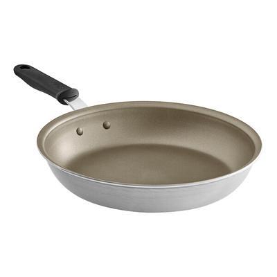 Vigor SS1 Series 15 Stainless Steel Non-Stick Fry Pan with Aluminum-Clad  Bottom, Dual Handles, and Excalibur Coating