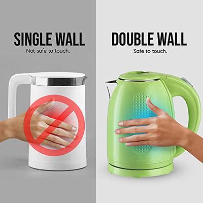 Portable Kettle Electric Travel Kettle small/Mini Tea Kettle Electric Water  Boiler With 4 Smart Tempe Preset and Keep Warm, Hot Water boiler Kettle