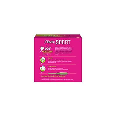 Playtex Tampons Sport Regular Unscented 36 Count (2 Pack) - Yahoo Shopping