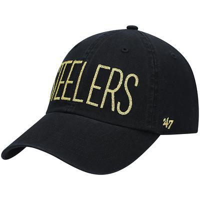 Toddler Girls '47 White Pittsburgh Steelers Surprise Clean Up Adjustable Hat