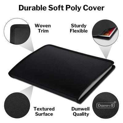 Dunwell Portfolio Folder for Artwork (Black) - 8.5 x 11 Binder