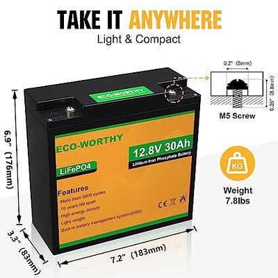 12V 20Ah - Mobility Scooter Upgrade Kit - LiFePO4 Battery