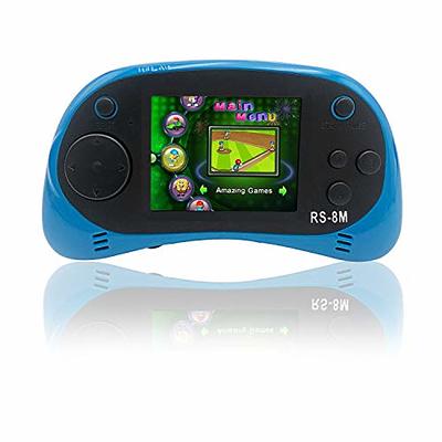  Kids Handheld Game Portable Video Game Player with 200 Games 16  Bit 2.5 Inch Screen Mini Retro Electronic Game Machine ,Best Gift for Child  (Blue) : Toys & Games