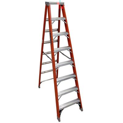 Louisville Ladder 12 ft. Fiberglass Step Ladder with 375 lbs. Load