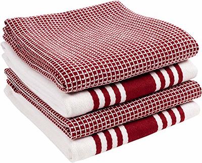 Kitinjoy 100% Cotton Waffle Weave Kitchen Towels, 4-Pack Super Soft and  Absorbent Kitchen Dish Towels for Drying Dishes, Kitchen Hand Towels, 13 in  x 28 in, Dark Grey - Yahoo Shopping