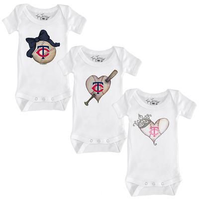 Lids Chicago Cubs Tiny Turnip Infant Triple Scoop T-Shirt - White