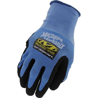 MidWest Quality Gloves, Inc. Large Blue Nitrile Dipped Nylon Gloves,  (1-Pair) in the Work Gloves department at