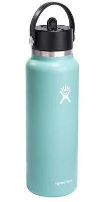 Hydro Flask Kids 12 oz. Insulated Wide Mouth Bottle With Straw Lid & Boot -  Dew