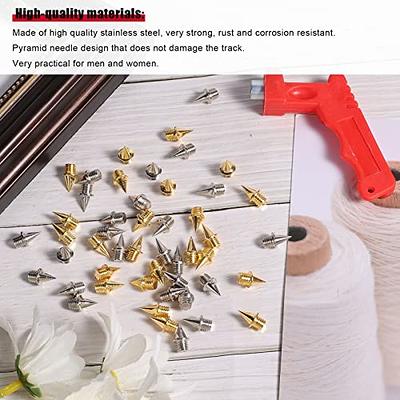100Pcs Spikes Replacement for Track Shoes 3/4 Inch Shoe Spikes Replacement  with Spike Wrench Cross Country Spikes Golf Shoe Spikes for Hiking Sprint