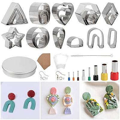 KEOKER Clay Cutters for Polymer Clay Jewelry, Fruit Polymer Clay