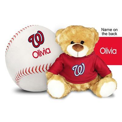 Personalized Name And Number Washington Nationals Baseball All