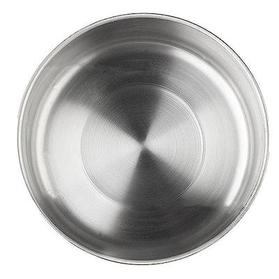 5 Pcs Stainless Steel Home Kitchen Food Container Storage Mixing Bowl Set-  Silver Stainless Steel Mixing Bowl Set - Large Mixing Bowl for Cooking  Food, Baking, Breading, Salad or Meal Prep 