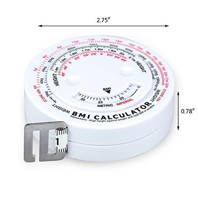 Body Measurements tape, Fat Test Tape Professional Body Measurement Tool  Body Mass Index Retractable Tape for Weight Loss Fat Test - Yahoo Shopping