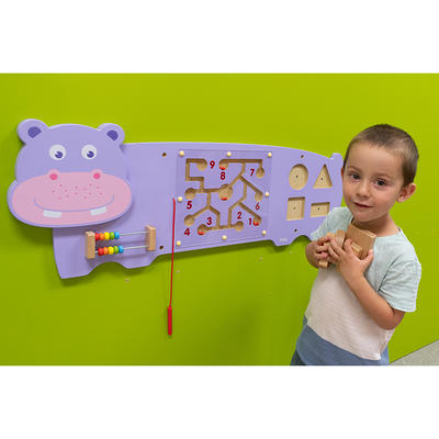 Learning Advantage Hippo Activity Wall Panel - 18m+ - Toddler