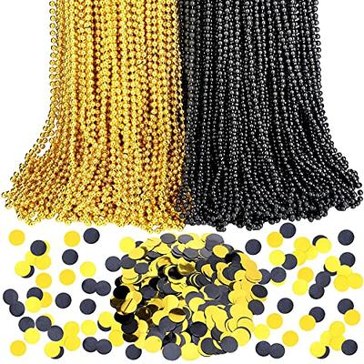 360 Pcs Mardi Gras Bead Necklaces Bulk Mardi Gras Beads Necklaces Plastic  Assorted Colors Beaded Necklace Mardi Gras Costume Party Accessories for  Adults Kids Mardi Gras Decorations, 32 Inch, 6 mm :