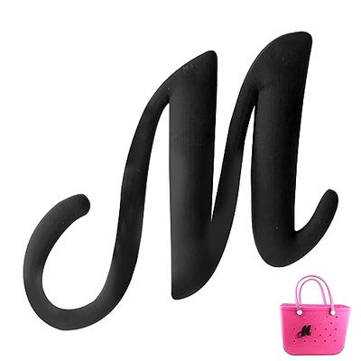 VANESSA ROSELLA Monogram Tote Bag with 100% Cotton Canvas and a Chic  Personalized Monogram (Black Block Letter - R) - Yahoo Shopping