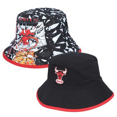 Men's Mitchell & Ness Black Chicago Bulls Hardwood Classics Earthquake  Snapback Hat