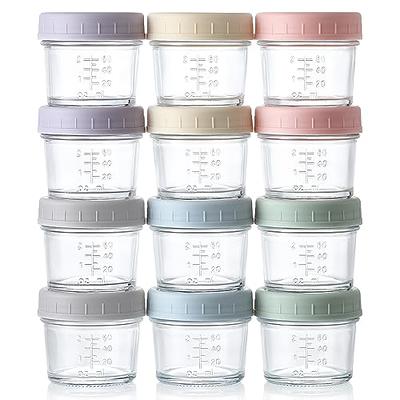 VITEVER 8 Pack Glass Baby Food Storage Containers, 4 oz Baby Food Jars with  Plastic Lids, Small Baby Food Maker, Reusable Infant Freezer Container,  Microwave, Dishwasher & Freezer Safe, BPA Free - Yahoo Shopping
